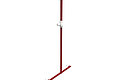 Erlau brand DB-R CL accessible shower handrail in contrasting red and white