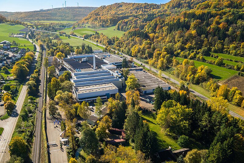 The Erlau brand’s headquarters on Friedensinsel in Aalen
