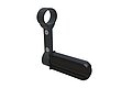 Erlau brand paper dispenser for the XSE support rail in anthracite grey
