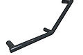 Erlau WG-45-R angle handle in anthracite grey