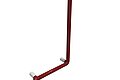 Erlau WG-R CL accessible corner grab rail in contrasting red and white