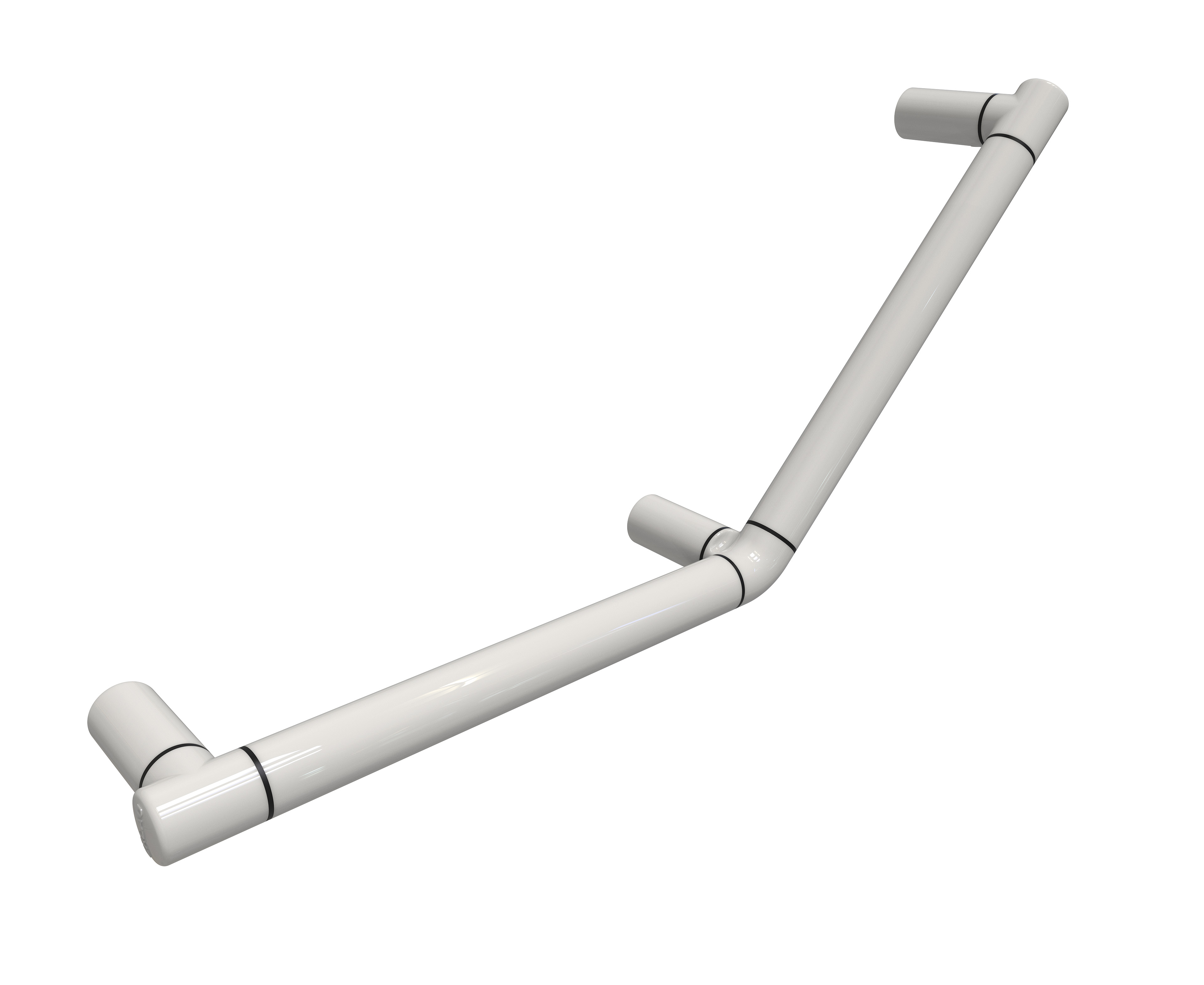 Erlau WG-45-R angle handle in white